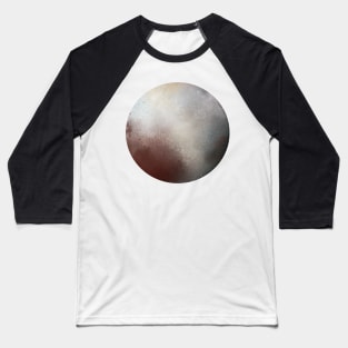 Pluto planet sticker Baseball T-Shirt